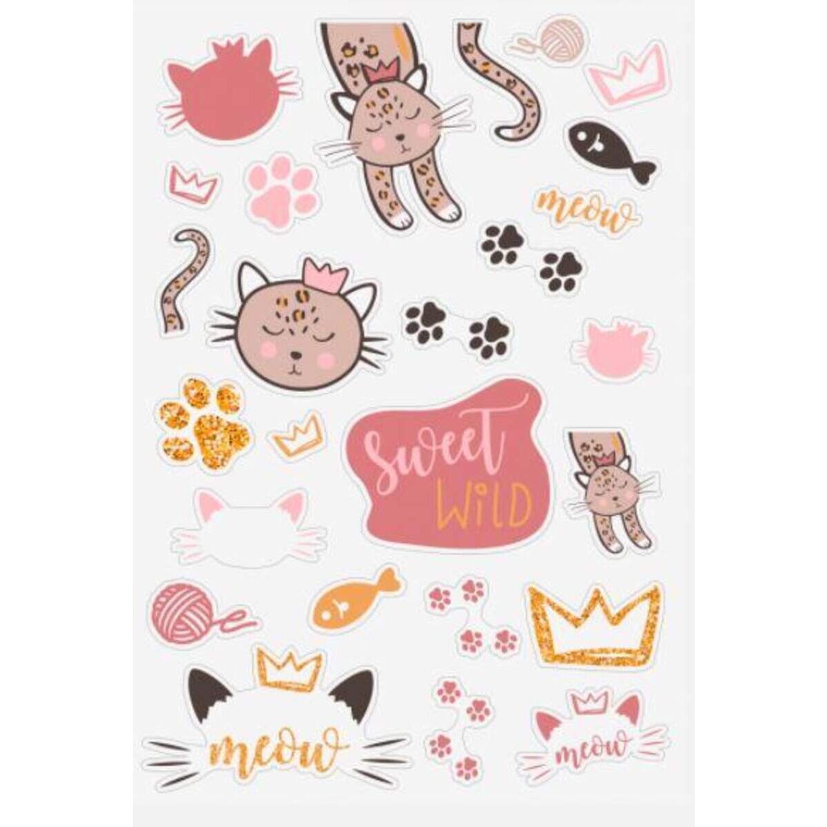 BRUNNEN Freundebuch Sweet Wild Cat
