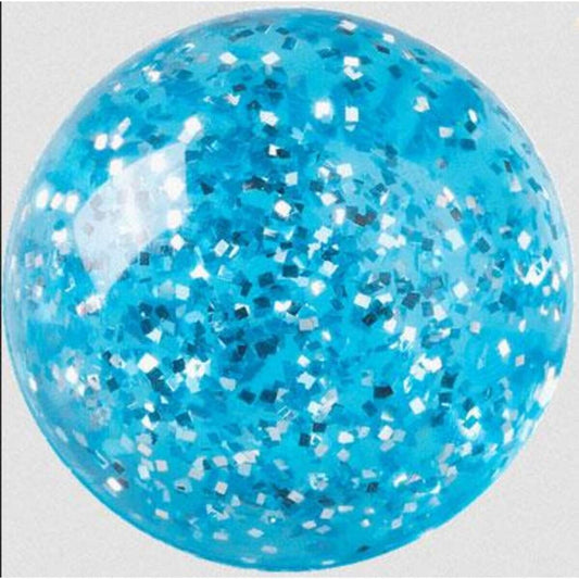 BRUNNEN Gummiball Flummi Glitter, sortiert: 1 Stück, 5-fach
