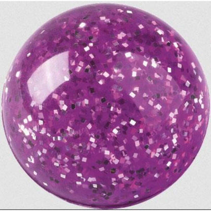 BRUNNEN Gummiball Flummi Glitter, sortiert: 1 Stück, 5-fach