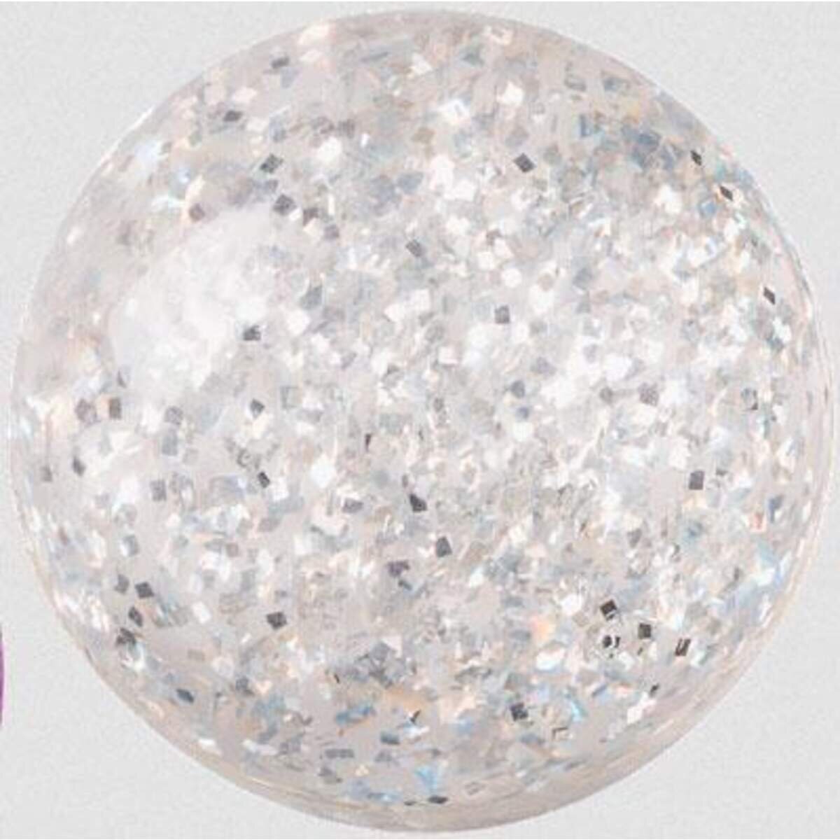 BRUNNEN Gummiball Flummi Glitter, sortiert: 1 Stück, 5-fach