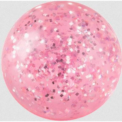 BRUNNEN Gummiball Flummi Glitter, sortiert: 1 Stück, 5-fach