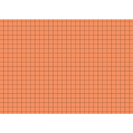 BRUNNEN Karteikarten orange, kariert, A6, 100 Stück