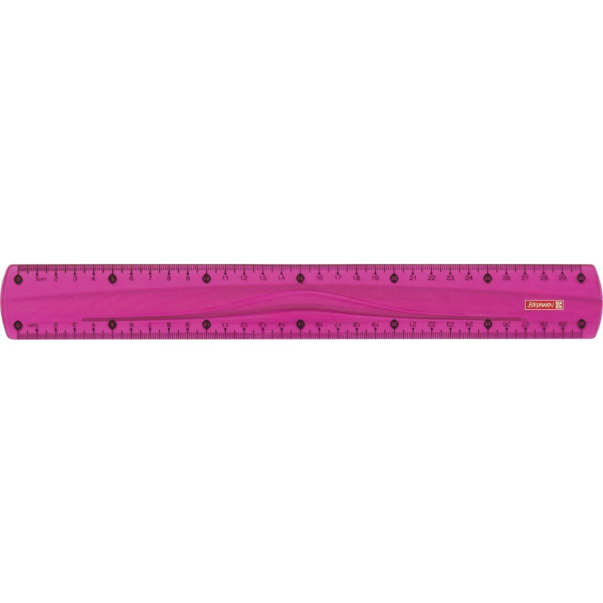 BRUNNEN Lineal Colour Code, pink, 30cm