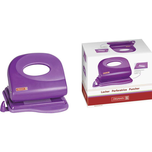 BRUNNEN Locher 20 Colour Code, purple