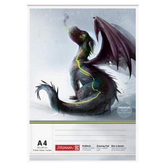 BRUNNEN Malblock Drache Drago, DIN A4