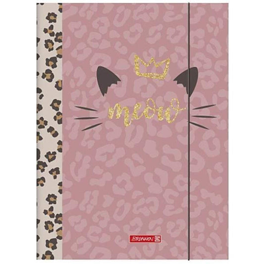 BRUNNEN Sammelmappe Katze - Sweet Wild Cat, DIN A3