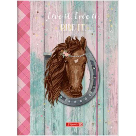 BRUNNEN Sammelmappe Ponylove A3