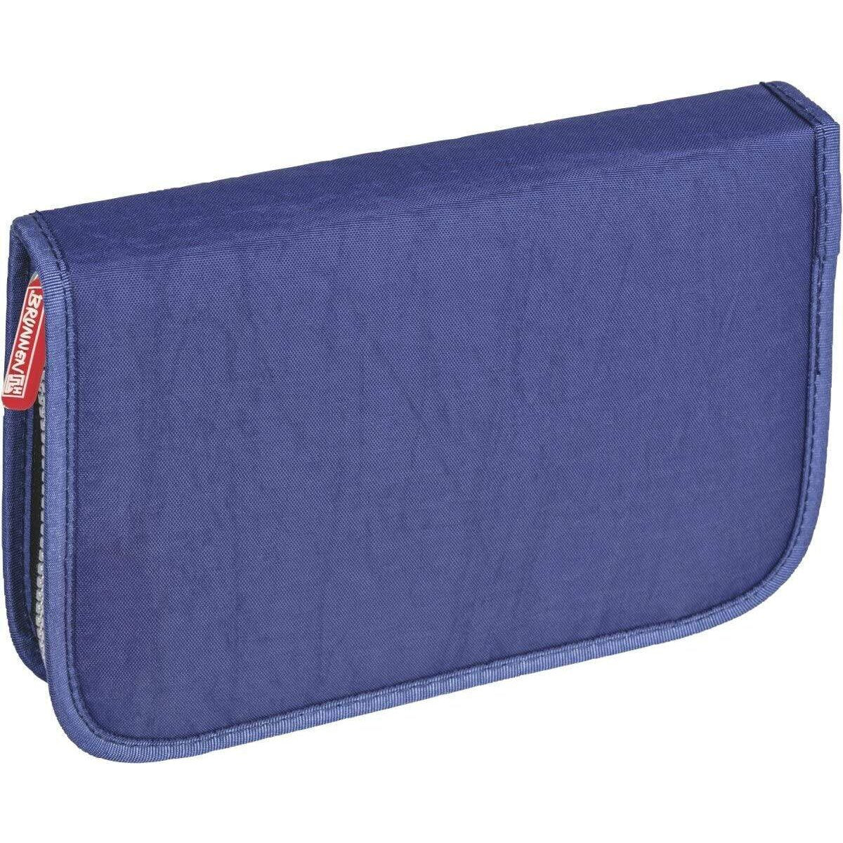 BRUNNEN Schüler-Etui 2 Klappen blau