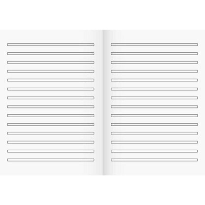 BRUNNEN Schulheft A5, liniert, Lineatur 3, 16 Blatt