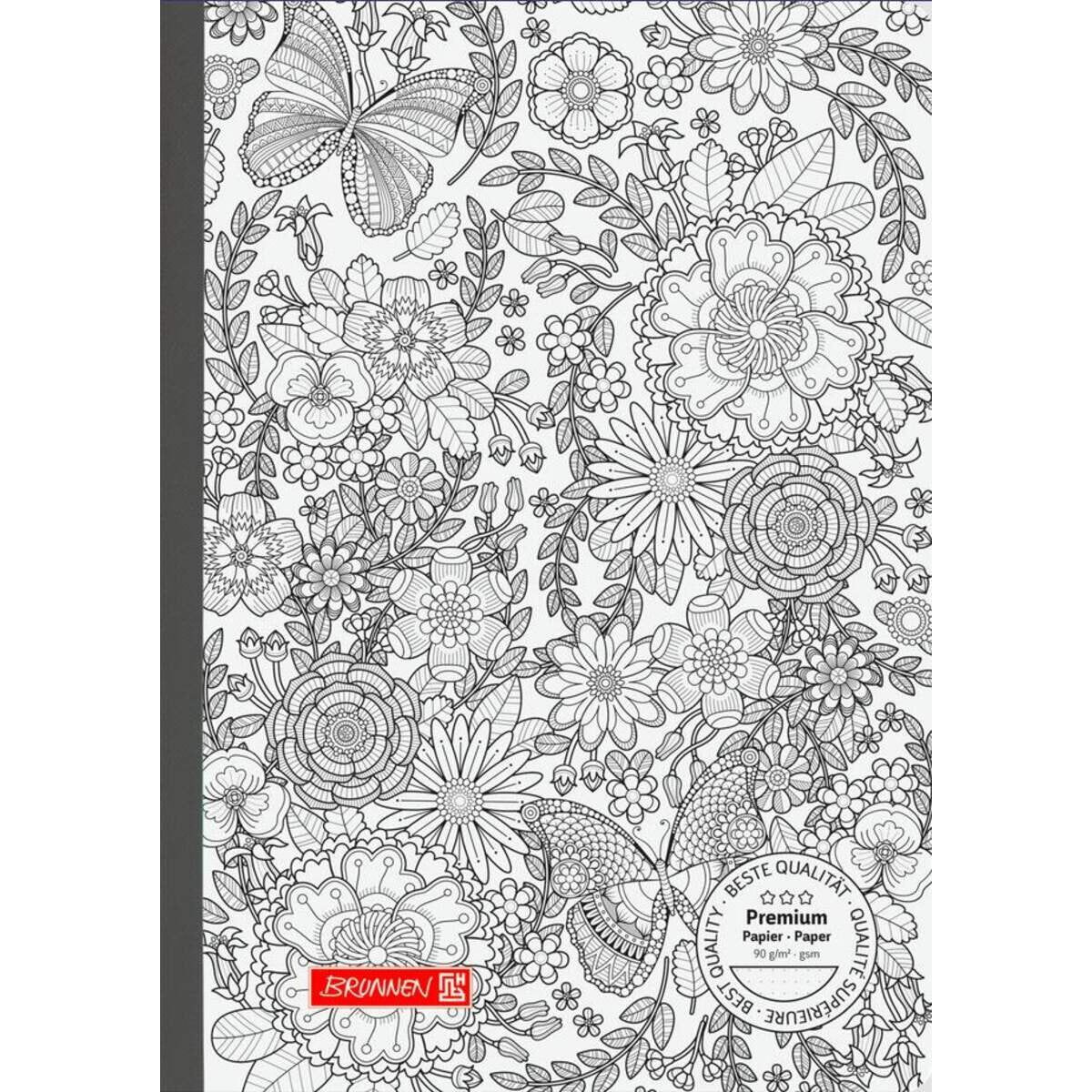BRUNNEN ZENart Kladde A5, 96 Blatt, dotted