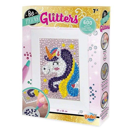 Buki Be Teens Bastelset Glitters Einhorn