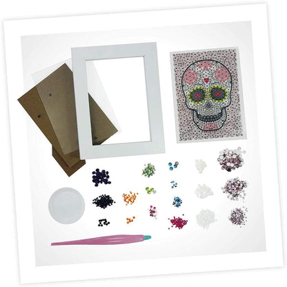 Buki Be Teens Glitters Mandala Totenkopf