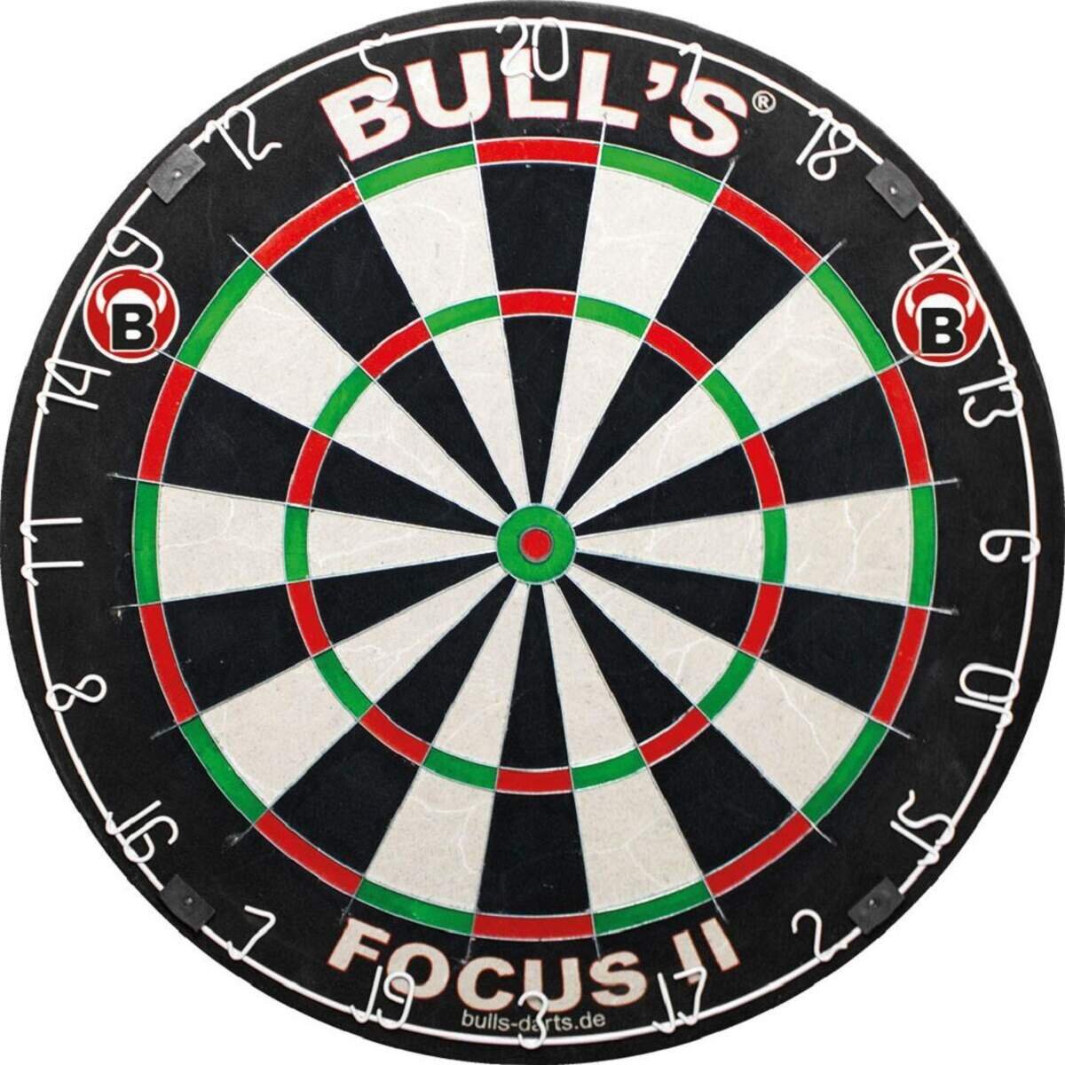BULL'S Darts Focus II Bristle Dart Board 45,5 cm