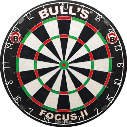 BULL'S Darts Focus II Bristle Dart Board 45,5 cm