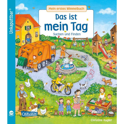 Carlsen Unkaputtbar: Mein erstes Wimmelbuch: Das ist mein Tag