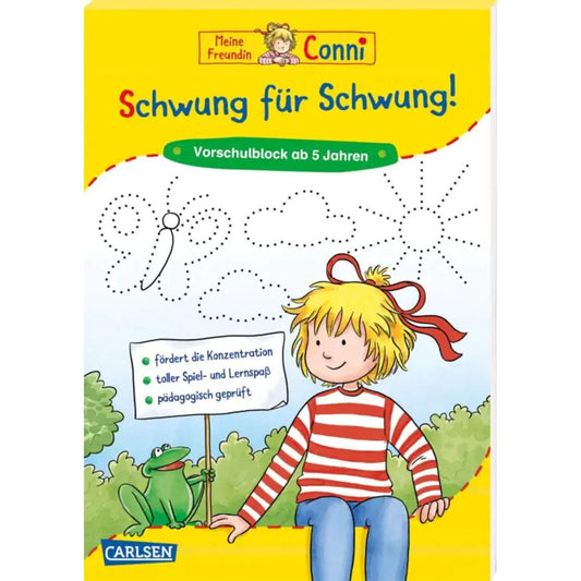 Carlsen Verlag Conni Gelbe Reihe: Schwung für Schwung. Vorübungen zum Schreiben