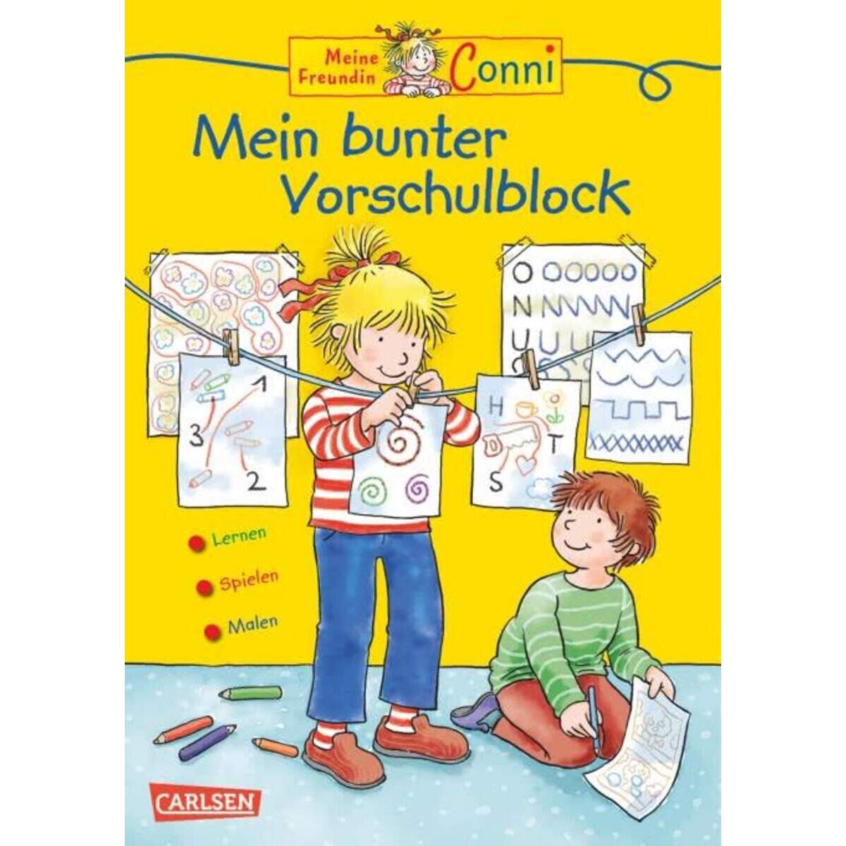 Carlsen Verlag Conni Gelbe Reihe: Mein bunter Vorschulblock