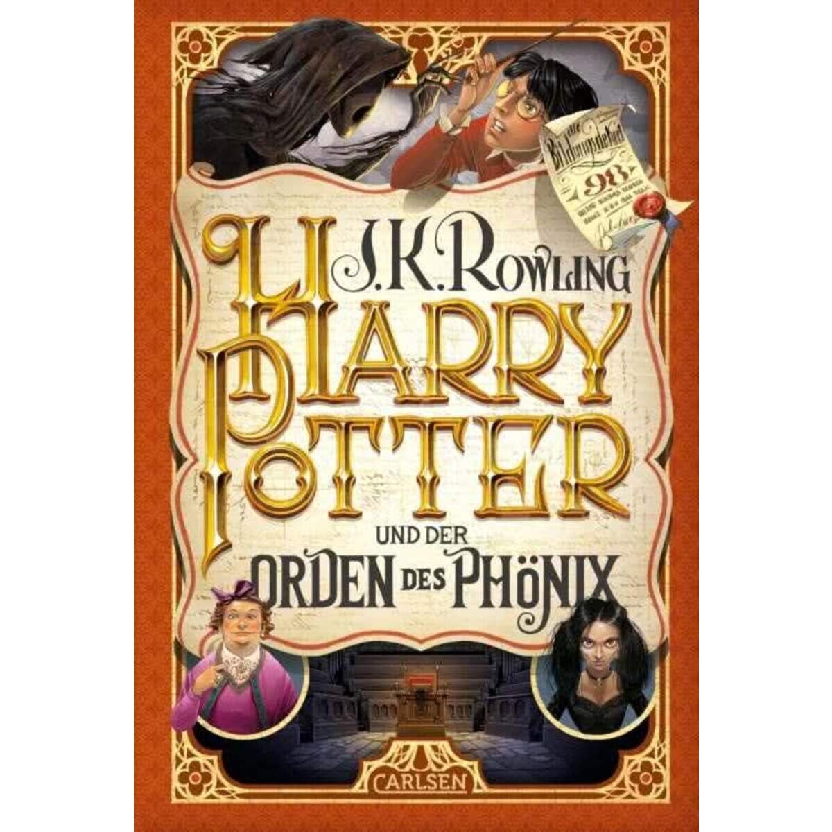 Carlsen Verlag Harry Potter und der Orden des Phönix (Harry Potter 5) von J.K. Rowling