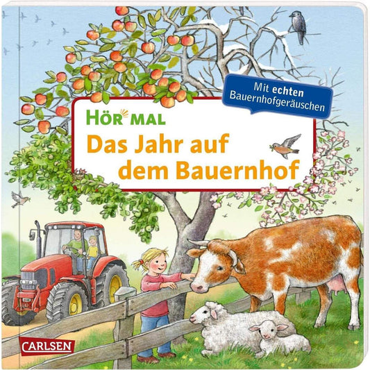Carlsen Verlag Hör mal (Soundbuch): Das Jahr auf dem Bauernhof
