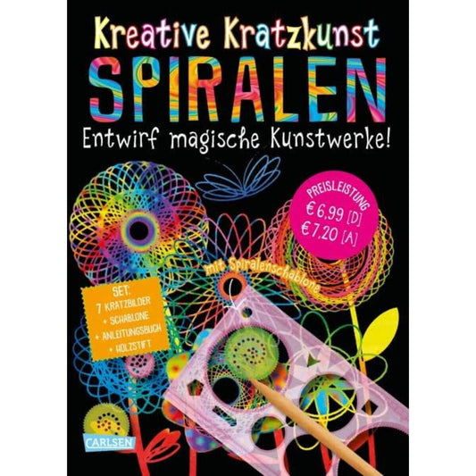 Carlsen Verlag Kreative Kratzkunst - Spiralen