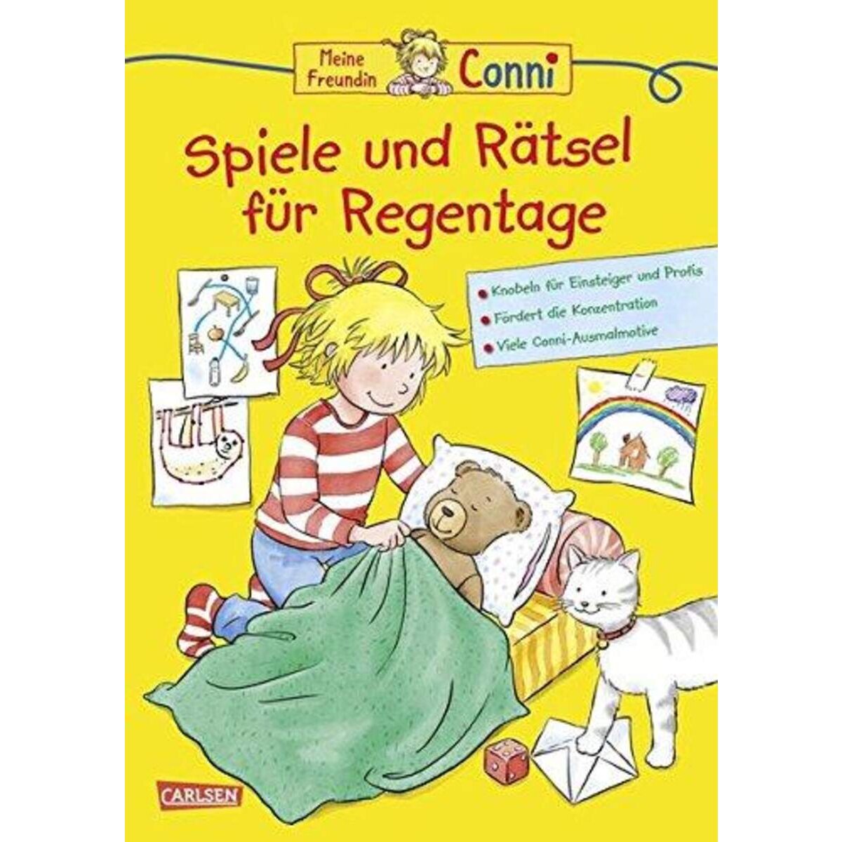 Carlsen Verlag Meine Freundin - Conni Spiele und Rätsel für