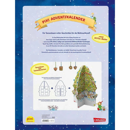 Carlsen Verlag Pixi Adventskalender in Weihnachtsbaumform 2019