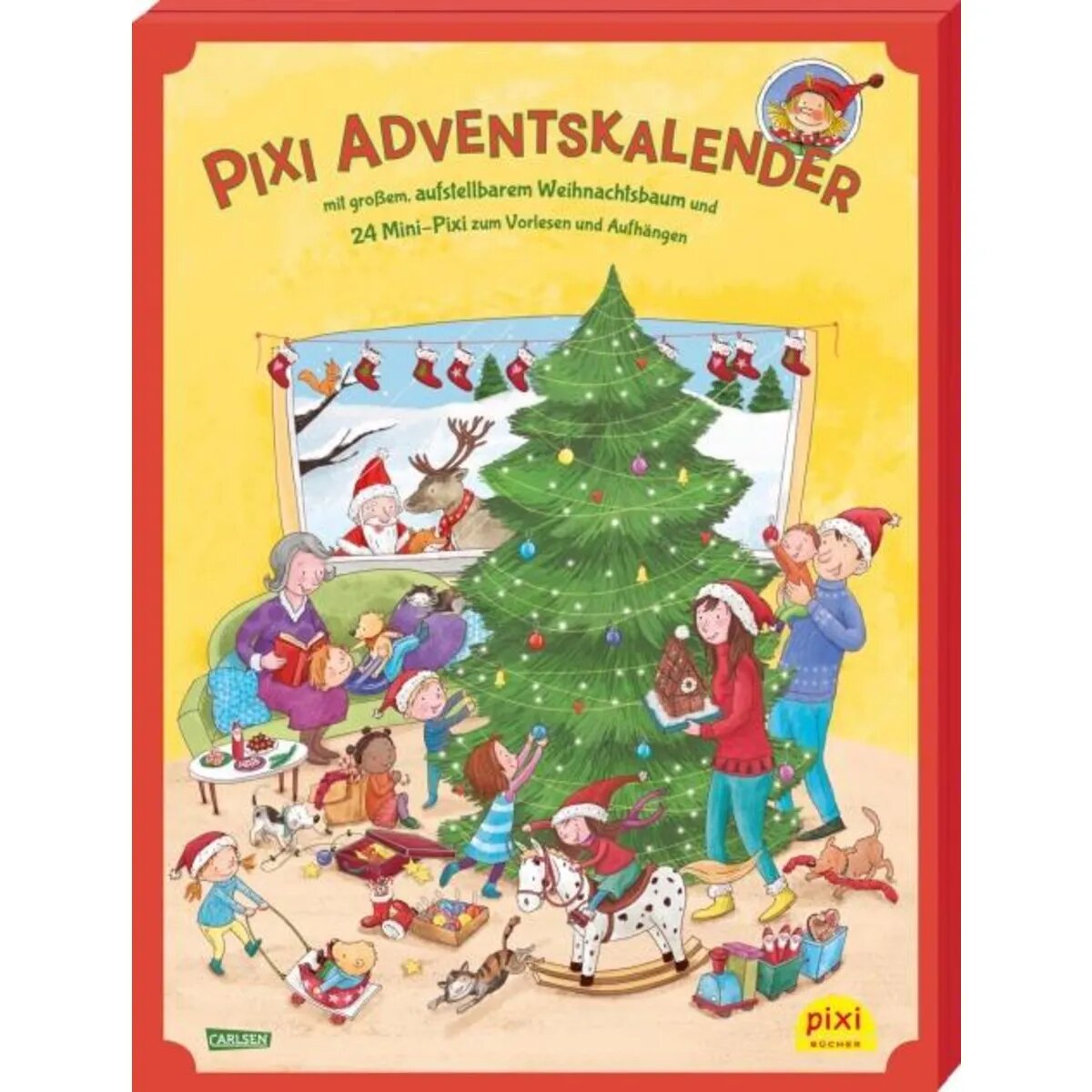 Carlsen Verlag Pixi Adventskalender mit Weihnachtsbaum 2019