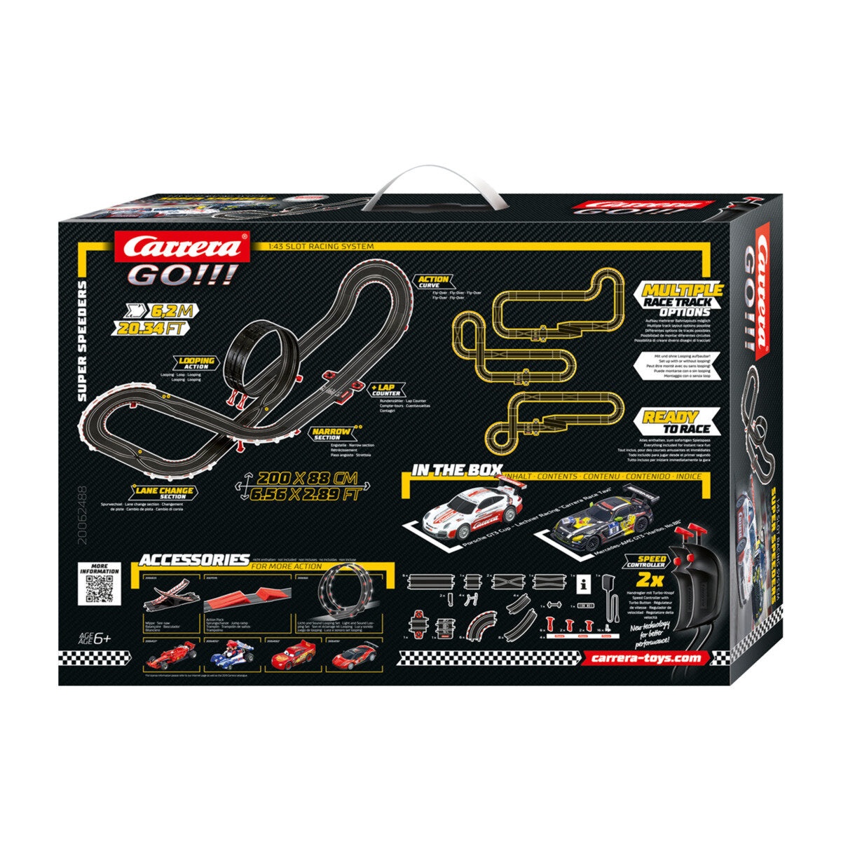 Carrera GO!!! Autorennbahn Set Super Speeders