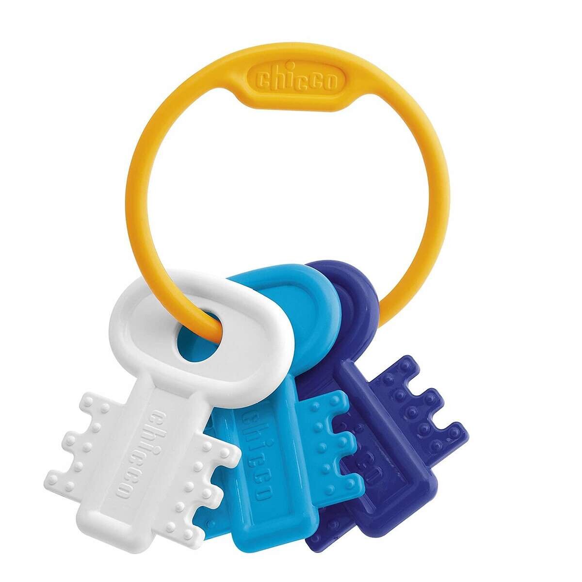 Chicco Schlüsselbeißring, blau
