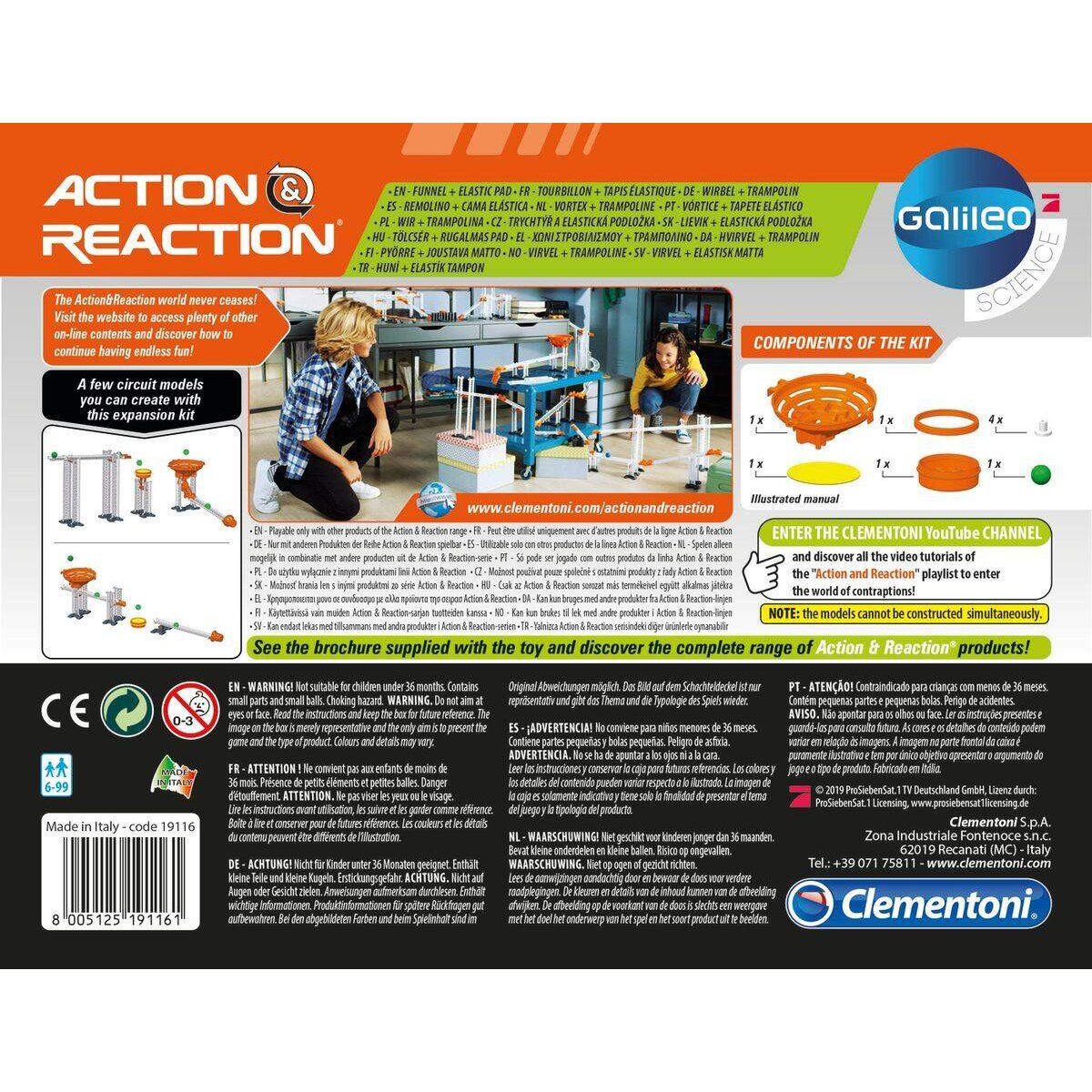 Clementoni Action & Reaction - Trampolin