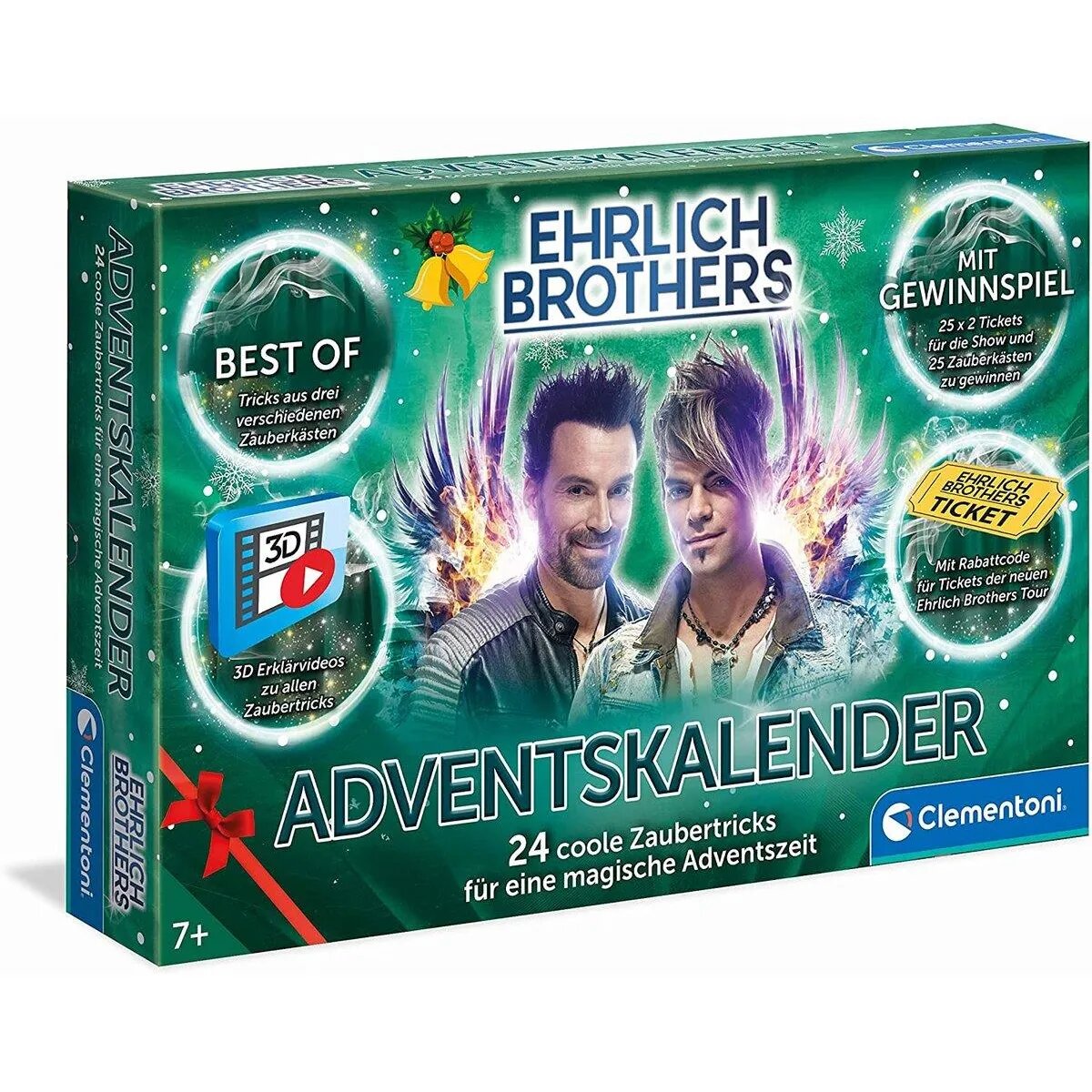 Clementoni Ehrlich Brothers - Adventskalender der Magie 2020
