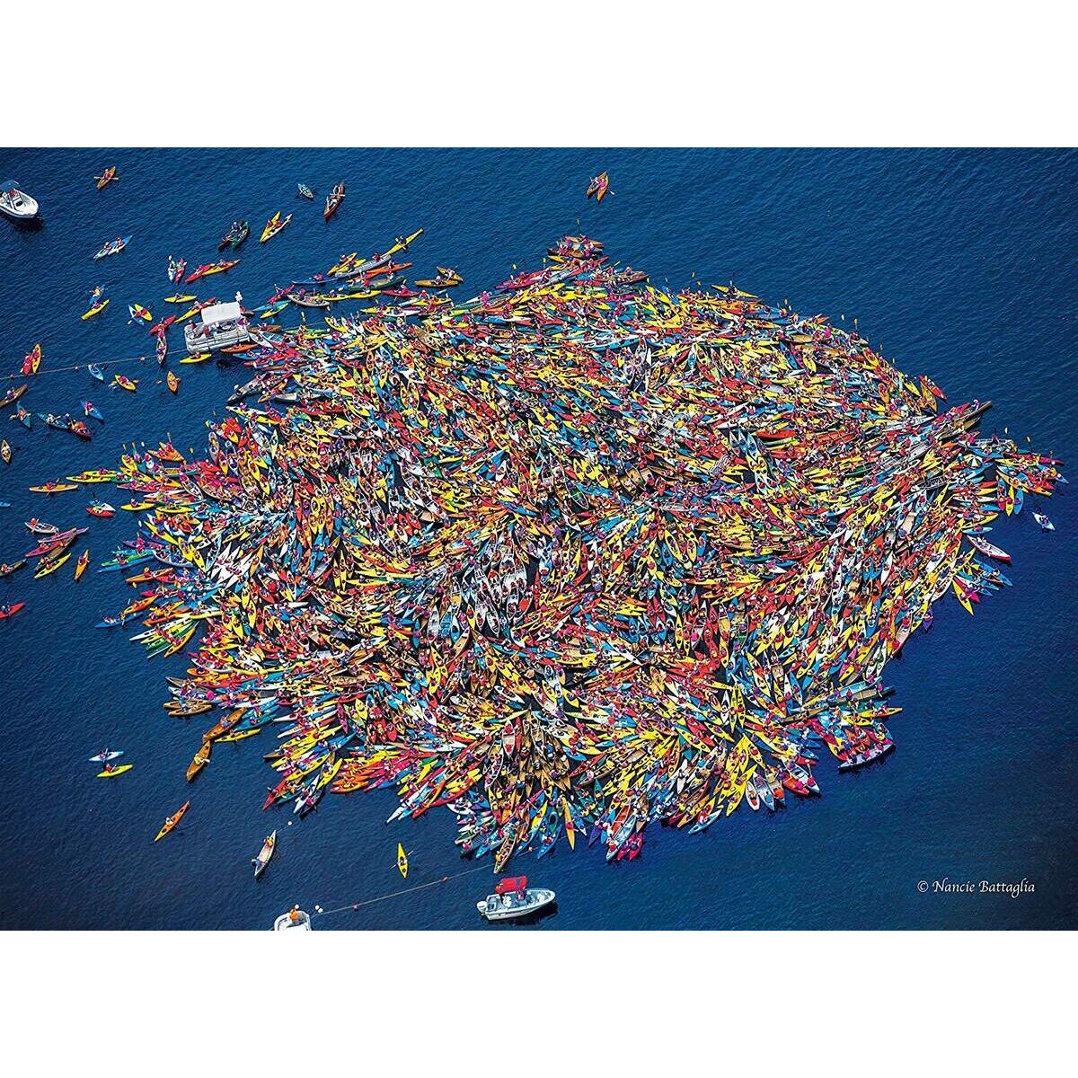 Clementoni Galileo Big Pictures Kanu Kunstwerk, 1000 Teile