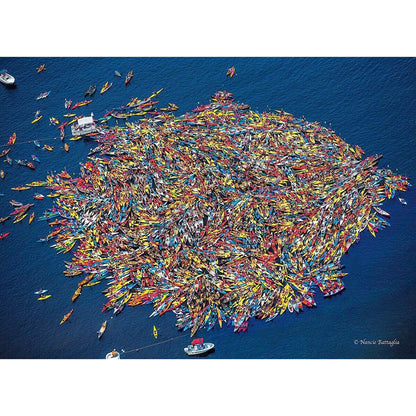 Clementoni Galileo Big Pictures Kanu Kunstwerk, 1000 Teile