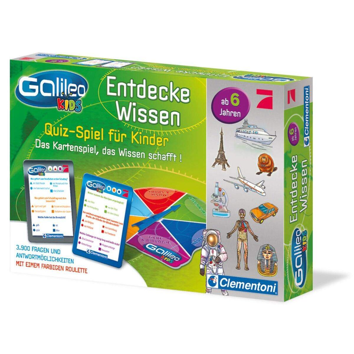 Clementoni Galileo Wissens-Quiz