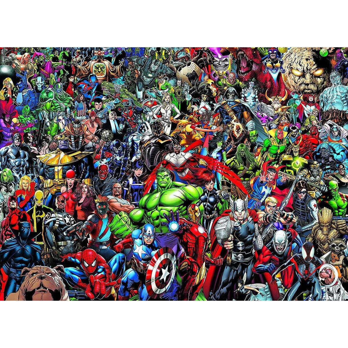 Clementoni Impossible Puzzle - Marvel Universe, 1000 Teile