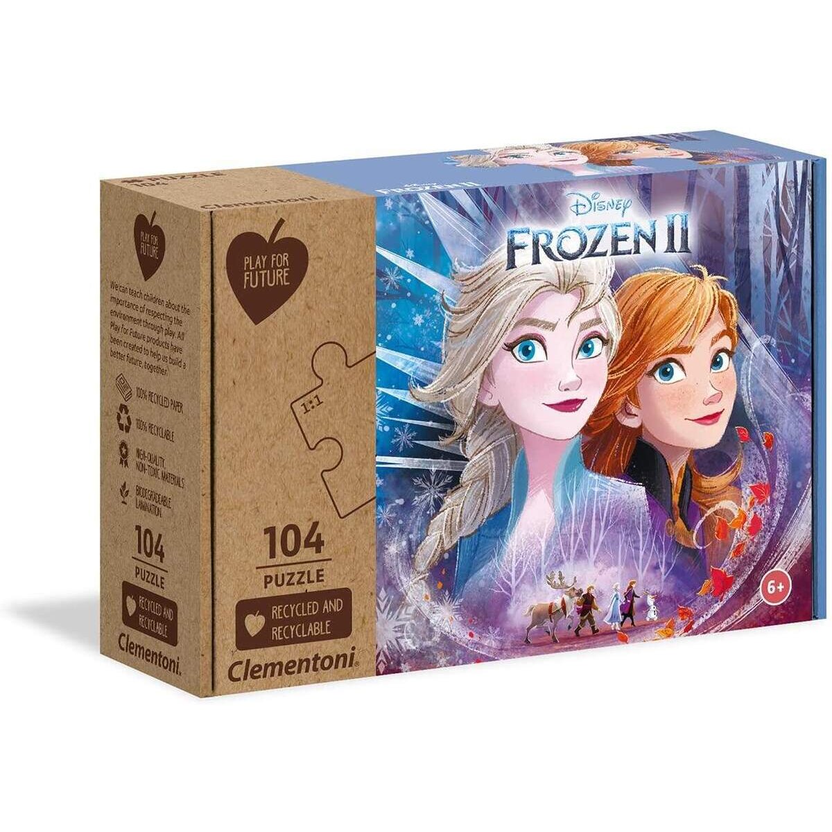 Clementoni Play for Future - Frozen 2, 104 Teile