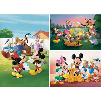 Clementoni Play for Future - Mickey Mouse, 3 x 48 Teile