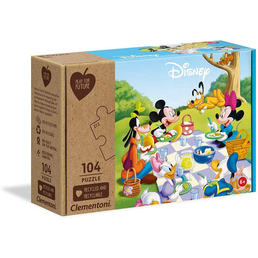 Clementoni Play for Future - Mickey Mouse, 104 Teile