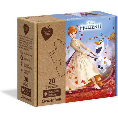 Clementoni Play for Future - Frozen 2,  2 x 20 Teile
