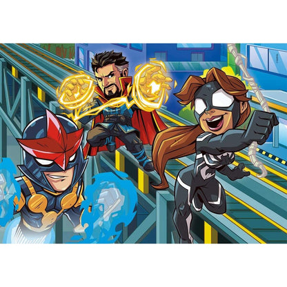 Clementoni Play for Future - Marvel Superhero, 3 x 48 Teile