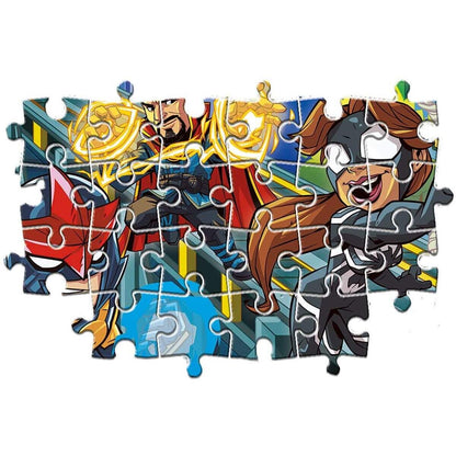Clementoni Play for Future - Marvel Superhero, 3 x 48 Teile