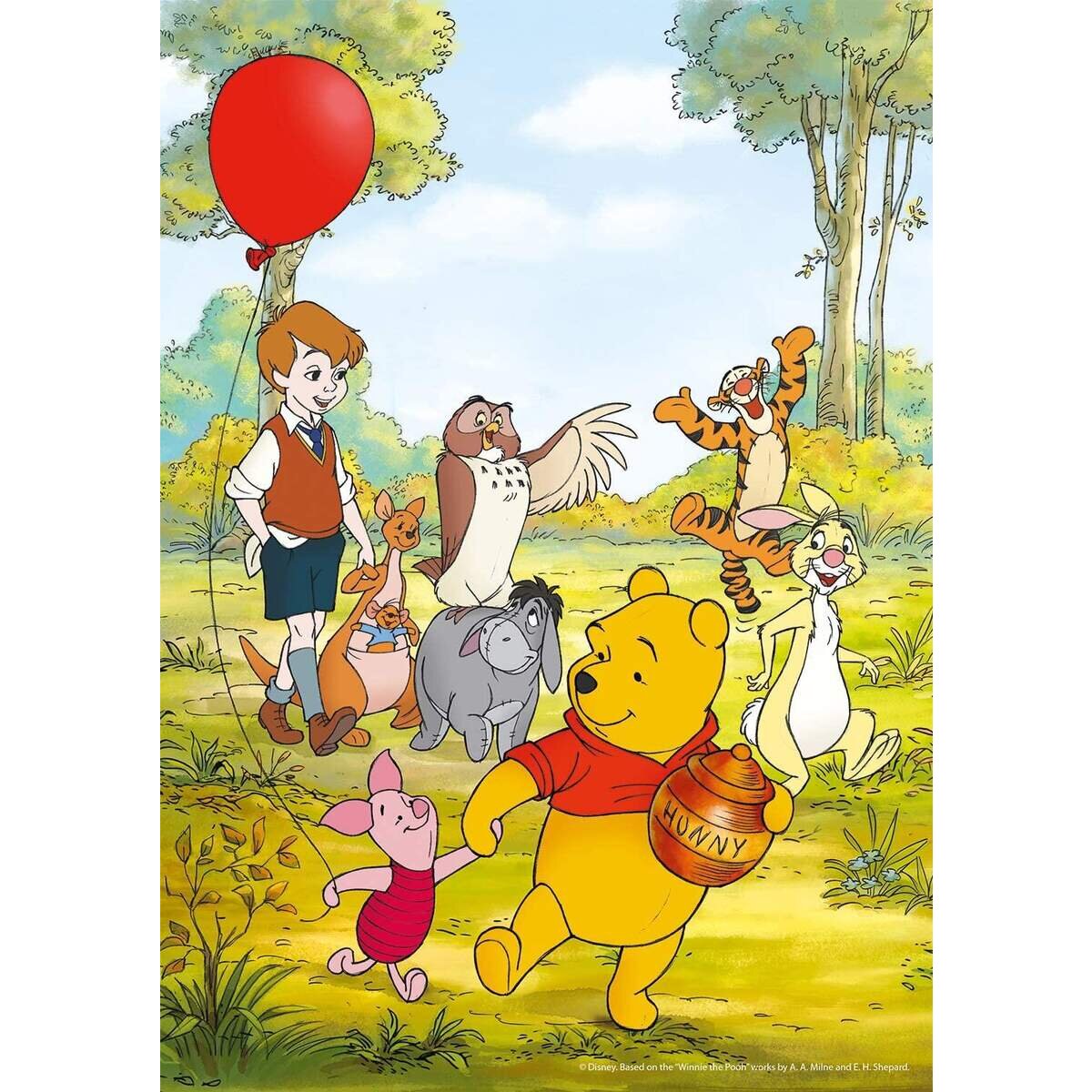 Clementoni Play for Future - Winie the Pooh, 2 x 20 Teile