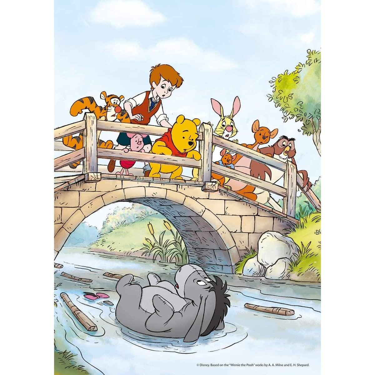 Clementoni Play for Future - Winie the Pooh, 2 x 20 Teile