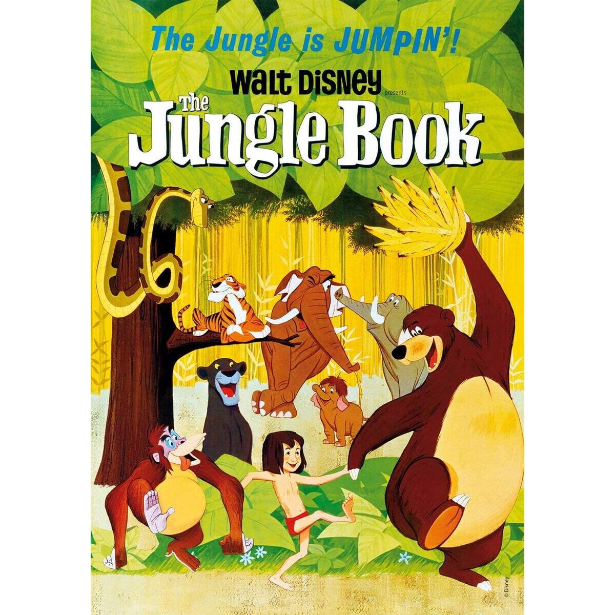 Clementoni Play for Future - Disneys Dschungel-Buch + Peter Pan, 2 x 20 Teile