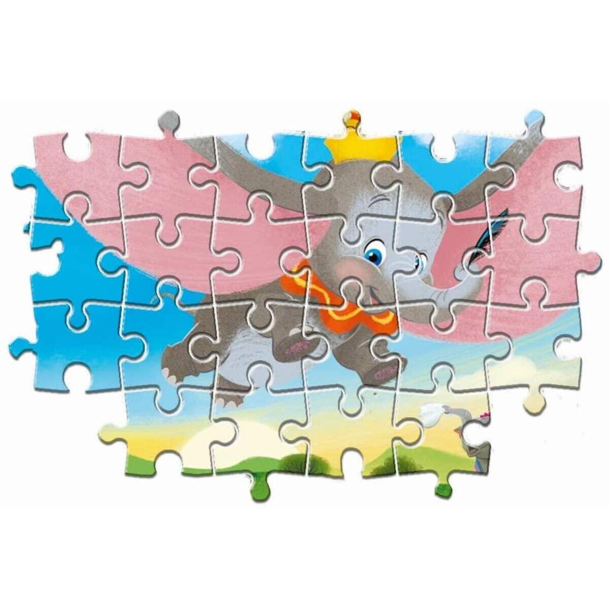 Clementoni Play for Future Maxi Puzzle - Dumbo, 24 Teile