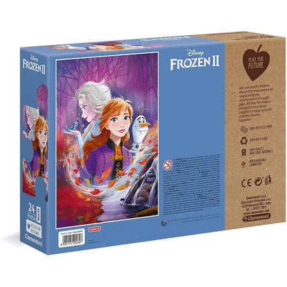 Clementoni Play for Future Maxi Puzzle - Frozen 2, 24 Teile