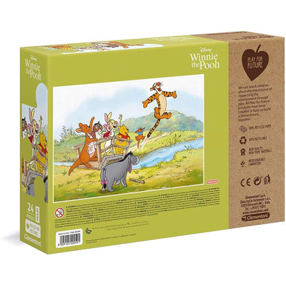 Clementoni Play for Future Maxi Puzzle - Winnie the Pooh, 24 Teile