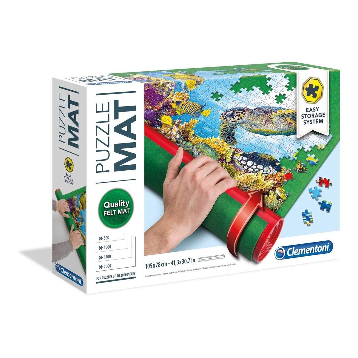 Clementoni Puzzle Matte aus Filz bis 2000 Teile