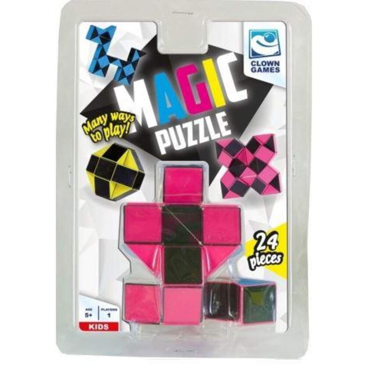 Asmodee Clown Games Magic Puzzle, 1 Stück, 4-fach sortiert