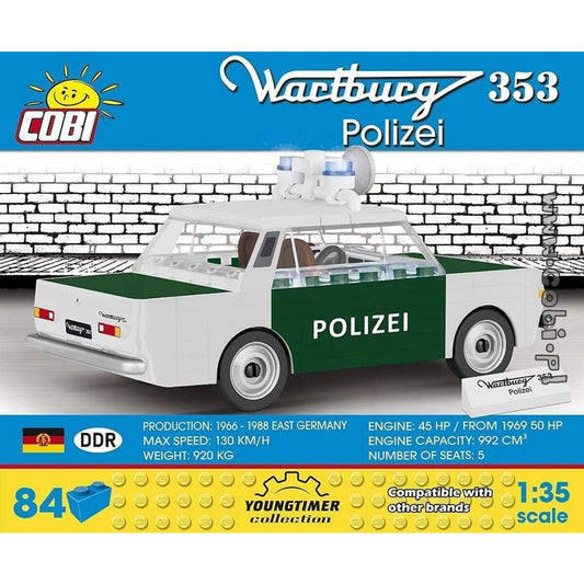 Cobi 24558 Wartburg 353 Polizei